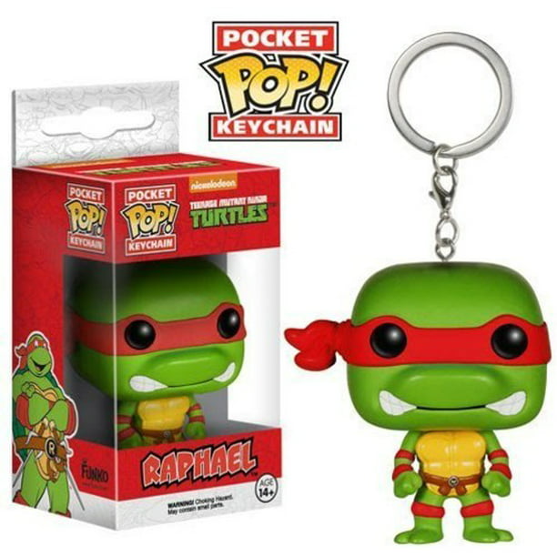 PVC Single Sided Keyring New Teenage Mutant Ninja Turtle  Raphael Red